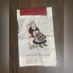 Granny in a Rocking Chair Doll Fabric & Instructions